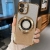 Electroplated Holder Gradient Glitter MagSafe Case For IPhone 16/ 16Plus/ 16Pro/ 16ProMax