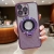 Electroplated Holder Gradient Glitter MagSafe Case For IPhone 16/ 16Plus/ 16Pro/ 16ProMax