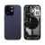 Back Housing With Parts For iPhone 14 Pro (Deep Purple) (Original Pull) (Grade A)