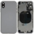 Back Housing For iPhone X (Silver) (Original Pull) (Grade A)