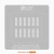Amaoe 0.25mm GDDR5 / GDDR6 / DDR7 BGA266 Video Memory Chip BGA Reballing Stencil