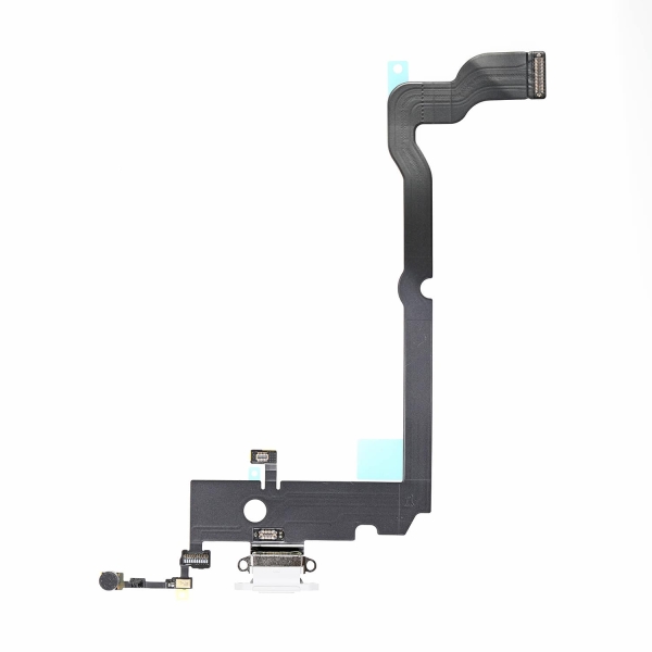 Replacement for iPhone Xs Max Charging Connector Assembly - White Original