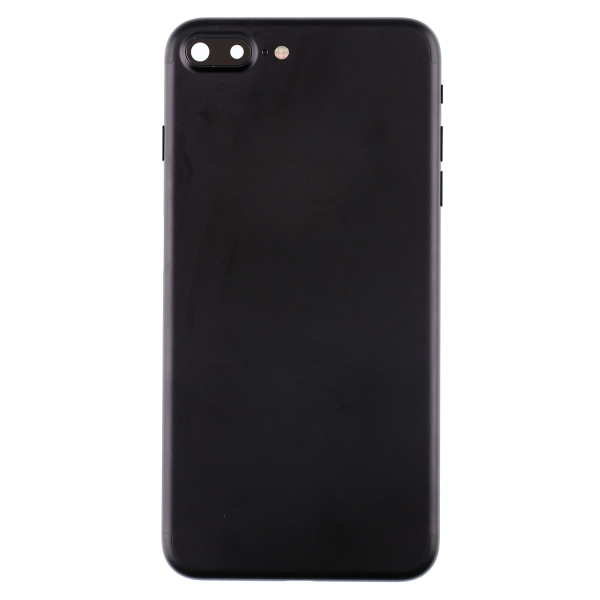 Back Housing With Parts For iPhone 7 Plus (Black) (Original Pull) (Grade A)