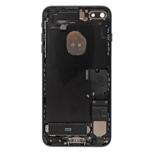Back Housing With Parts For iPhone 7 Plus (Black) (Original Pull) (Grade A)