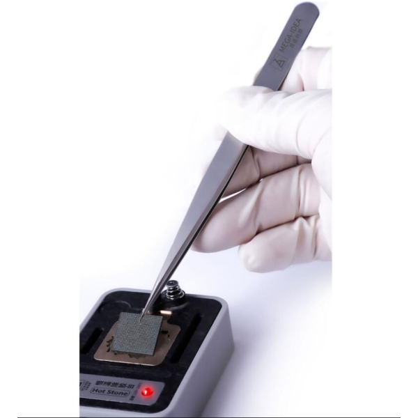Mega-iDea Nonmagnetic Stainless Steel Tweezer