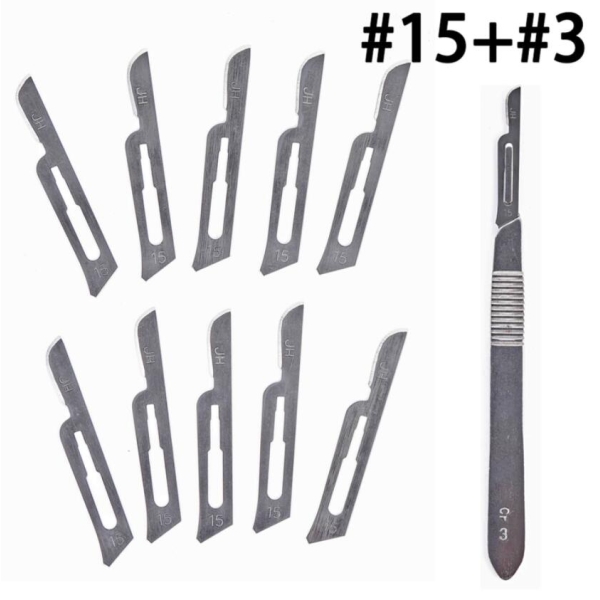 Super-Hard Stainless Steel Surgical Blades Tools
