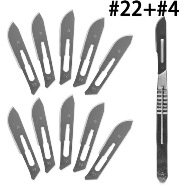 Super-Hard Stainless Steel Surgical Blades Tools