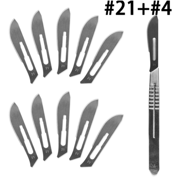 Super-Hard Stainless Steel Surgical Blades Tools