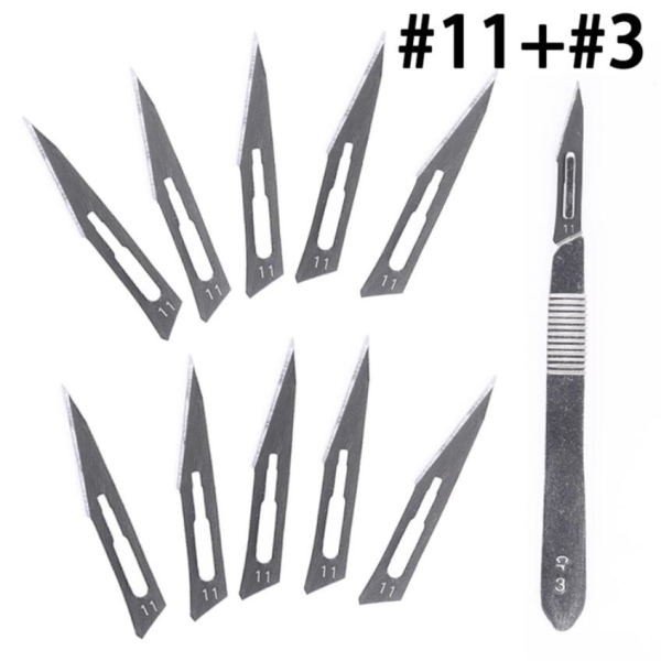 Super-Hard Stainless Steel Surgical Blades Tools