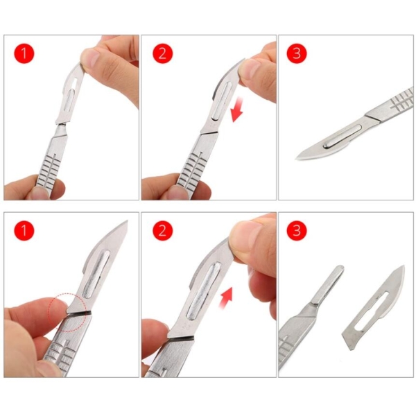 Super-Hard Stainless Steel Surgical Blades Tools