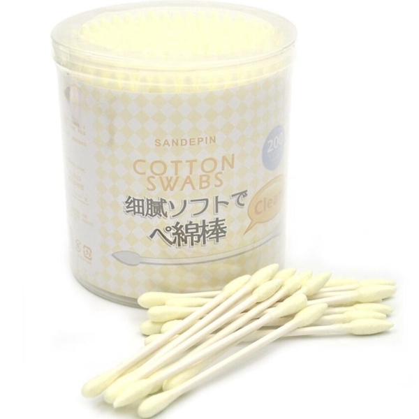 Cosmetic Cotton Swab Double Head Ended Clean Cotton Buds