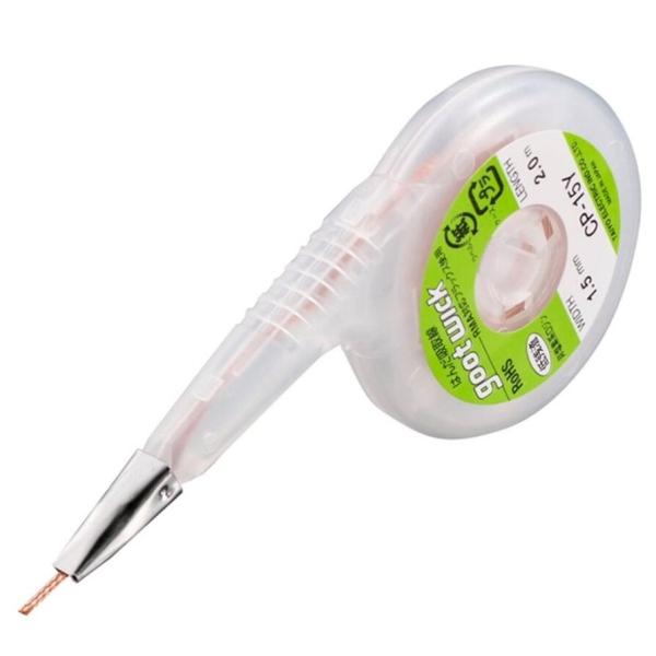 GOOT Wick Dispenser Suction Tin With Stainless Steel Mouth