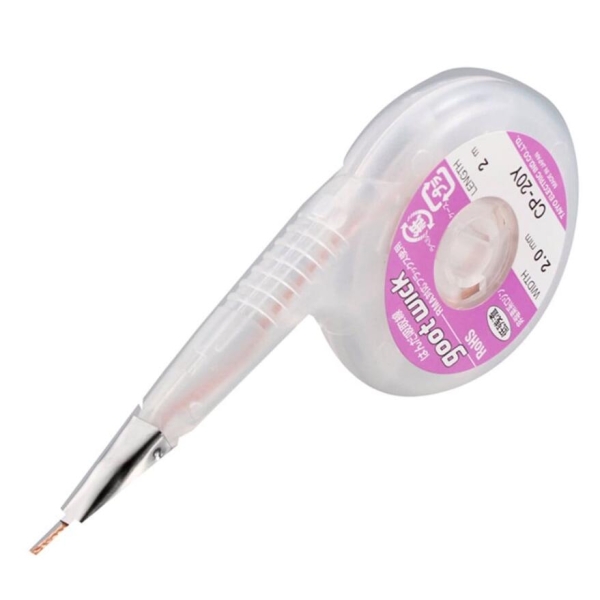 GOOT Wick Dispenser Suction Tin With Stainless Steel Mouth