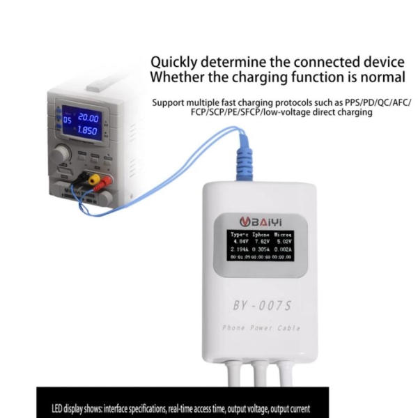 BY-007S Mult-Function Smart Charging Detection Line