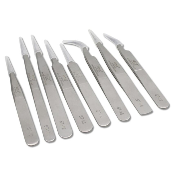 Vetus Switzerland Standard Precision Stainless Steel Tweezers ST-10