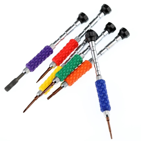 BST-669S 6 in 1 Precision Screwdriver with S2 Material Repair Tools Kit for iPhone 7