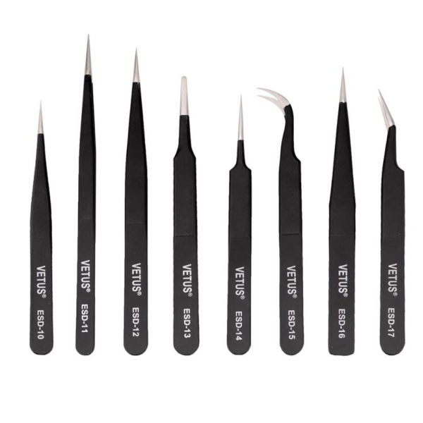 Vetus ESD-12 Precision Anti Static Tweezer