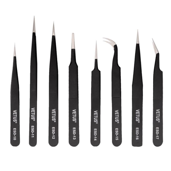 Vetus ESD-10 Precision Anti Static Tweezer