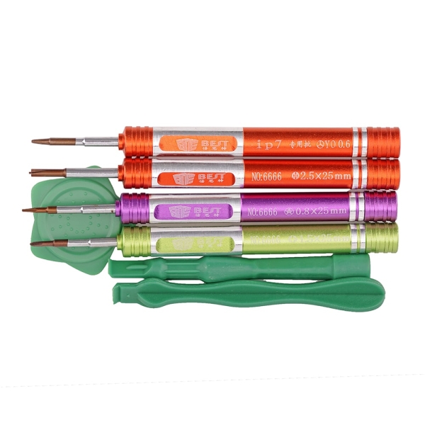Screwdrivers Kit 7 in 1 For iPhone 7 Tear-down Repair #BEST No.6666