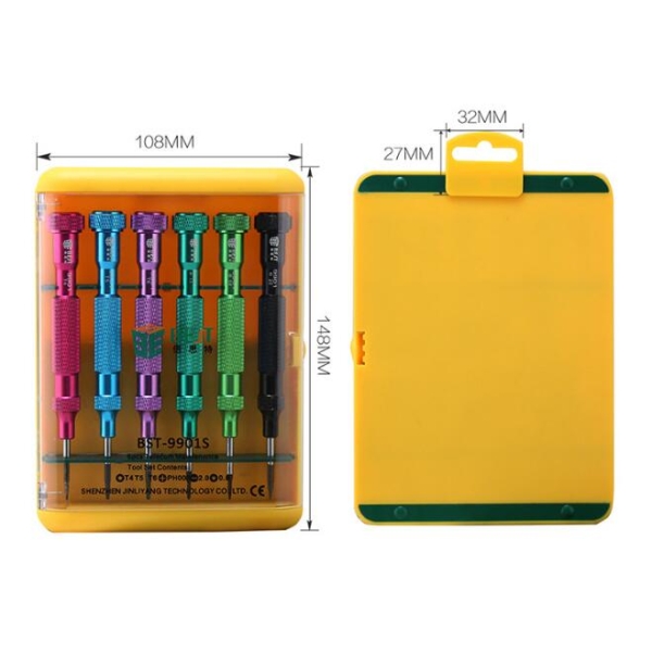 Best BST-9901S 6 In 1 Telecom Screwdriver Set