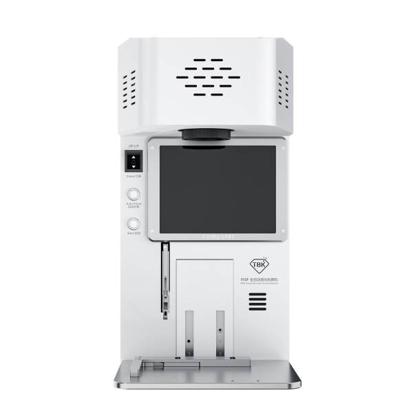 TBK 958F 20W Fiber Automatic Laser Removal Back Cover Glass Machine