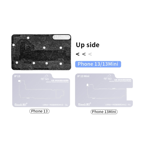 QIANLI 4in1 Mid Frame Reballing Platform for iPhone 13/13Mini/13Pro/13ProMax