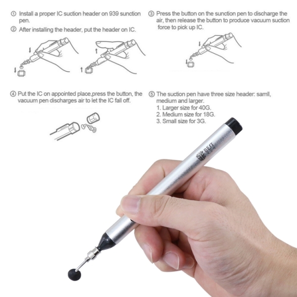 BEST Vacuum Suction Pen Suction Pump IC Suction Pen