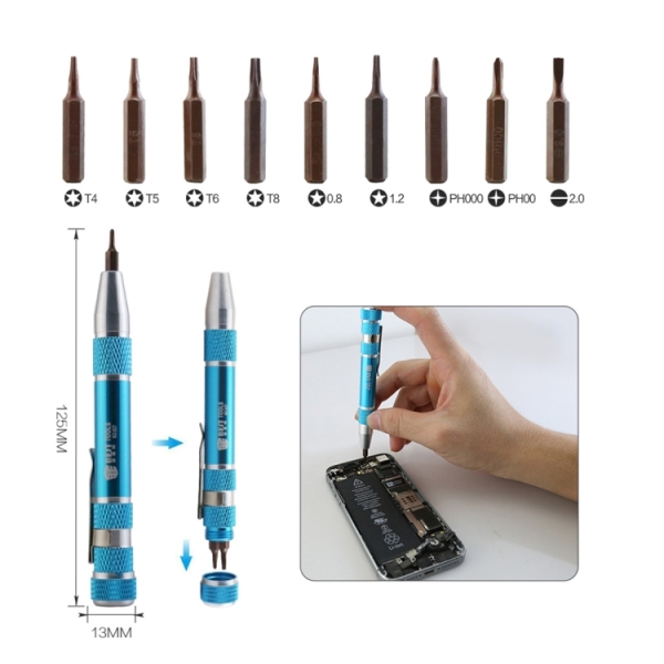 18 in 1 BEST BST-608 Disassemble Tools Mobile Openning Repairing Tool Kit