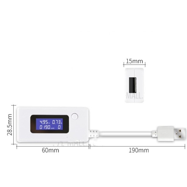 Best BST-U1 LCD USB Detector Voltage Current Capacity Tester