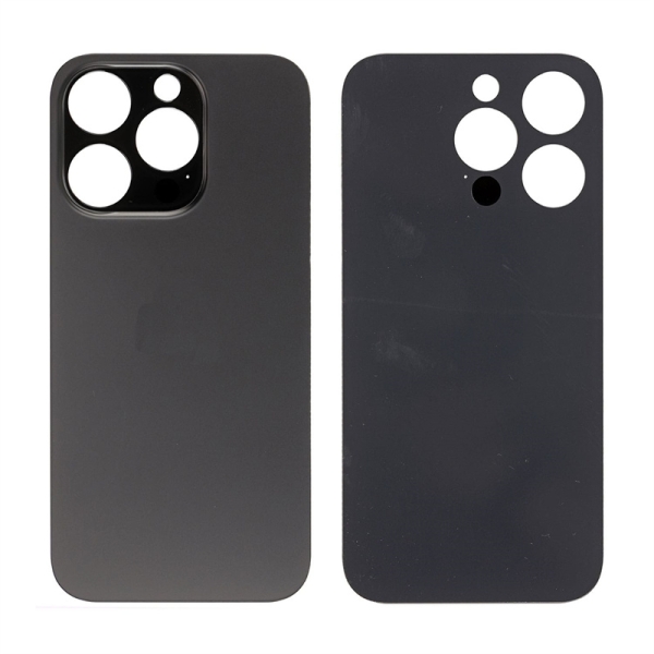 Back Glass For iPhone 14 Pro - Space Black