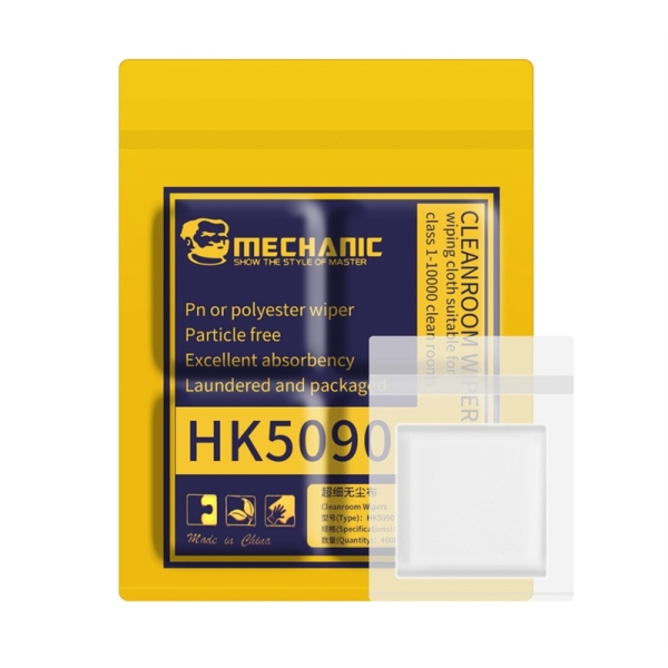 MECHANIC HK5090 Touch Screen Cleanroom Wiper Microfiber
