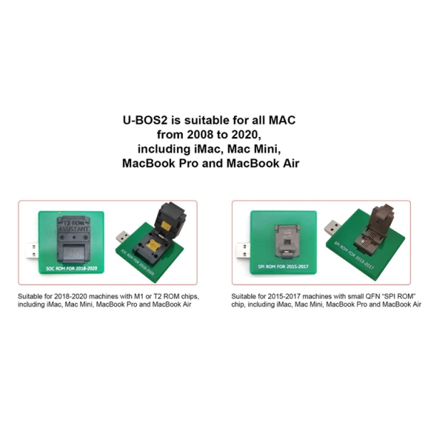 UFIX U-BOS2 Data Assistant for MacBook UEFI & BIOS Database Read Write Backup Repair