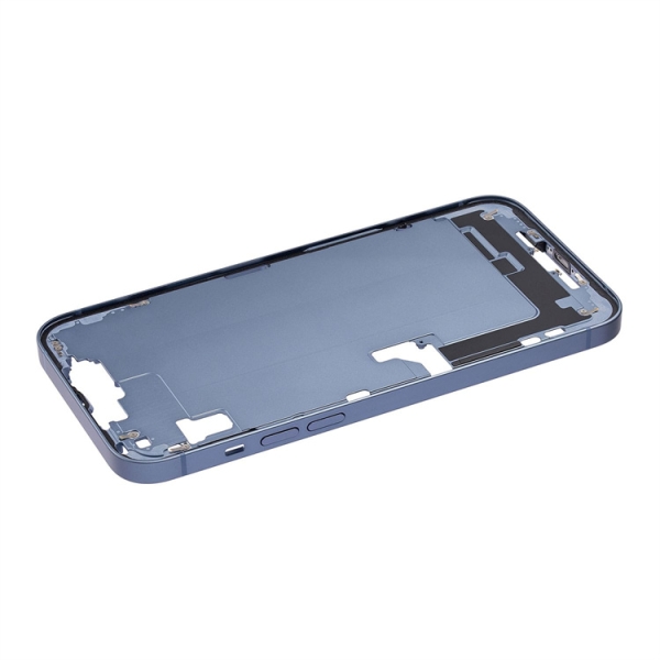 Middle Frame For iPhone 14 Plus- Blue OEM