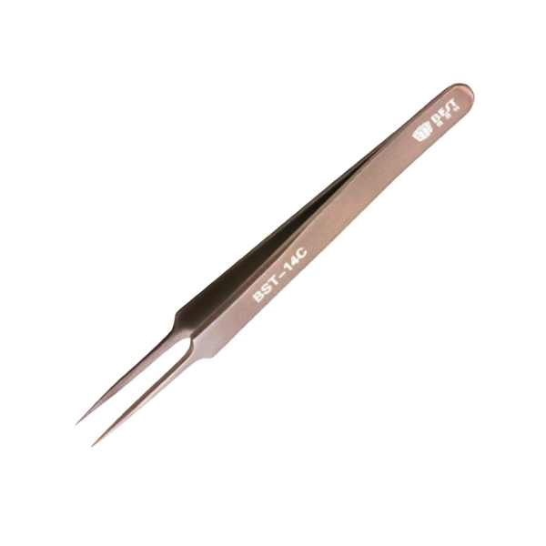 BEST BST-13C / BST-14C / BST-15C / BST-16C / BST-17C Stainless Steel Tweezers