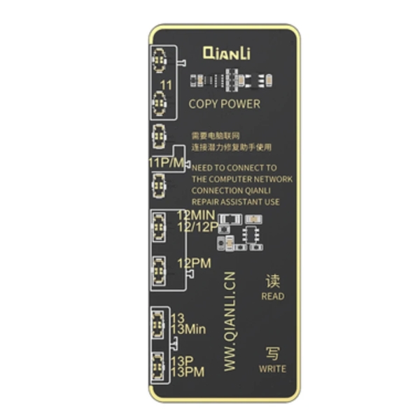 QIANLI Copy Power Battery Repairing Board V1.1 for iPhone 11-13 Seires