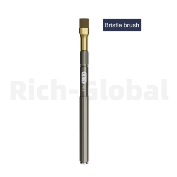 i2C CL01 Anti-static Hard Bristle Superfine Steel Cleaning Brush Pig Hair Brush