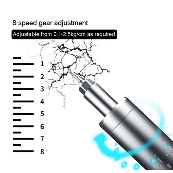 TBK BK-008 Adjustable Position Electric Charging Screwdriver