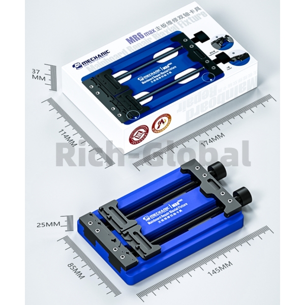 Mechanic MR6 MAX Dual Bearing Universal PCB Holder