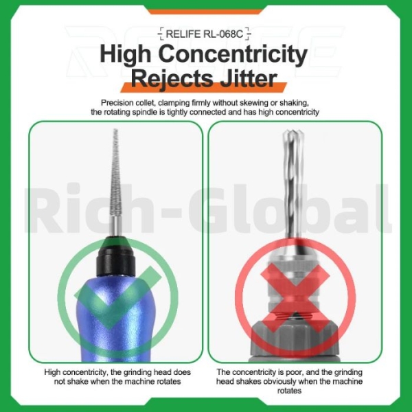 RELIFE RL-068C Portable Electric Grinding Pen