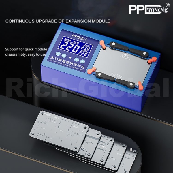PPD Multifunctional Intelligent Desoldering Platform for iPhone X to 14Pro Max