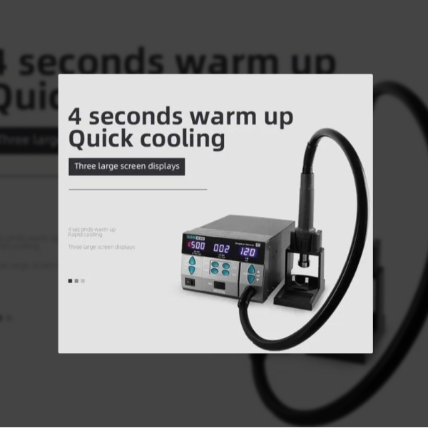 SUGON 8610DX 1000W Hot Air Rework Station LED Display Lead-Free Heat Gun