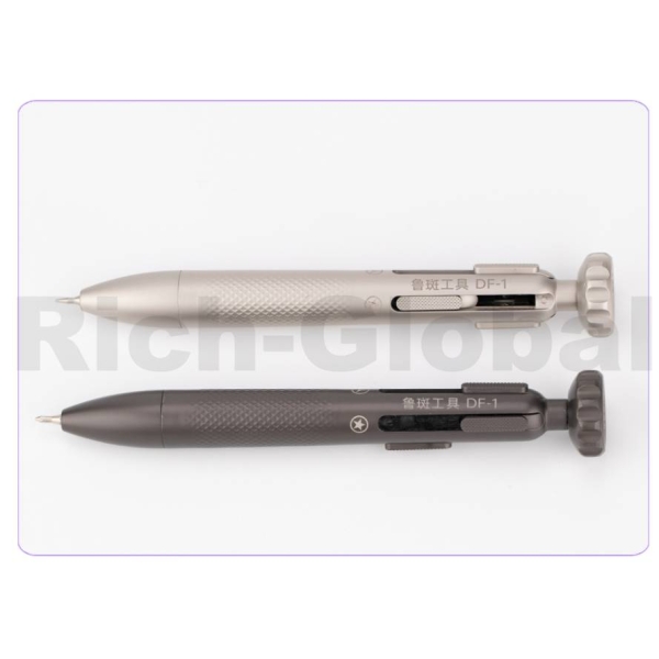 Luban DF-1 Precision Magnetic Flexibly Switch Four Heads Screwdriver Pen
