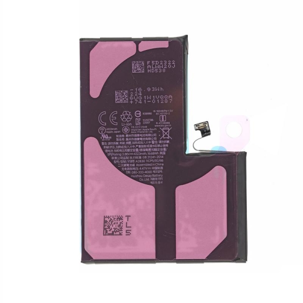 Replacement For iPhone 14 Pro Max A2830 4323mAh Battery