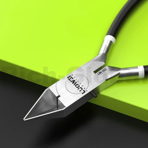 Luowei LW-103 Industrial-grade Chrome Vanadium Steel Slanting Nose Cutting Pliers