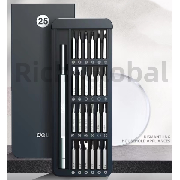 Deli 24 in 1 Precision Magnetic Screwdriver Set #DL241025