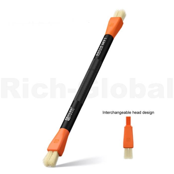 Amaoe M91 Dual Head Cleaning Pure Bristle Brush