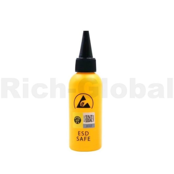 60mL Antistatic Solvent Plastic Bottle with Needle