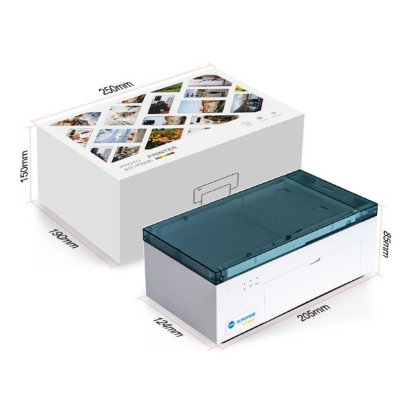 Sunshine C1 Mini 7.5-Inch HD Colorful Phone Back Cover Film Printer