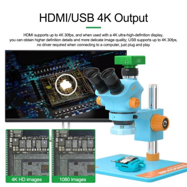 Relife M-17 Touch Control 4K HD Industrial Camera