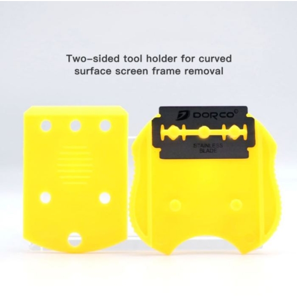 Gtoolspro GO-013 Plastic Double Sided Blade Handle for Phone Display OCA Glue Remove